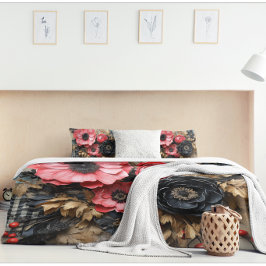 Mooie gedroogde bloem arrangement kussensloop