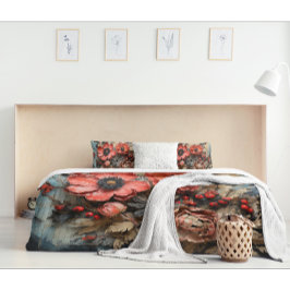 Mooie gedroogde bloem arrangement kussensloop