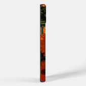 Mooie geel Sinaasappel Bloemen Custom Name Case-Mate iPhone Case (Achterkant / Rechts)