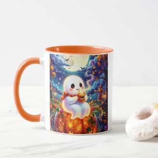Mooie Geest met Heksenbrouwsel Koffiemok Mok