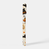 Mooie Geest & Pompoen Halloween Patroon iPhone 15 Case (Rechterkant)