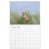 Mooie geest van de kalender van de Fox 2021-muur (Jan 2026)