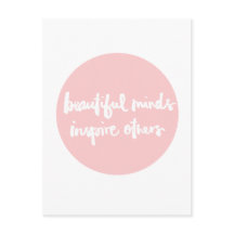 Mooie geesten inspireren mensen Inspirerend citaat