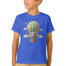 Mooie gehaakte olifant in hete luchtballon Amiguru