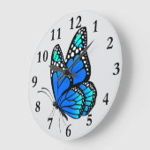 Mooie geïllustreerde vlinder grote klok (Hoek)