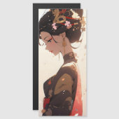 Mooie Geisha Anime Girl (Voorkant / Achterkant)