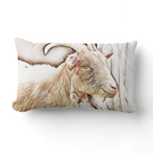 Mooie geit boerderij decoratie