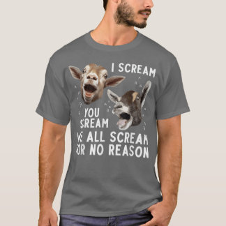 Mooie geit ontwerp dwerggeit boer geit liefhebber t-shirt