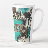 Mooie Gek - Zuidwestelijke Motief Latte Mok (Rechts)