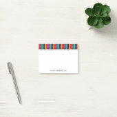 Mooie gekleurde potloden Persoonlijke naam van de Post-it® Notes (Kantoor)