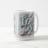 Mooie gelaagde liefde Mok (Voorkant rechts)