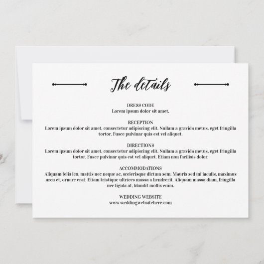 Mooie Gele Bloemen Ampersand 2 in 1 Bruiloft Kaart (Achterkant)