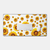 Mooie gele bloemen bureaumat (Keyboard & Muis)