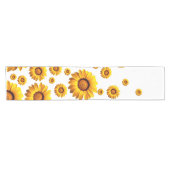 Mooie gele bloemen korte tafelloper (Horizontaal)