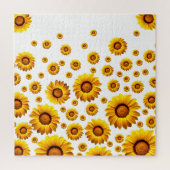 Mooie gele bloemen legpuzzel (Verticaal)