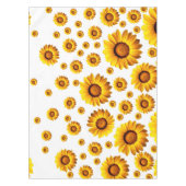 Mooie gele bloemen tafelkleed (Voorkant)