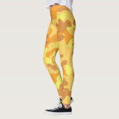 Mooie Gele Camouflage Leggings (Links)