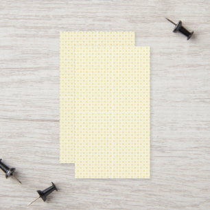 Mooie gele cirkels op witte achtergrond contactkaartje