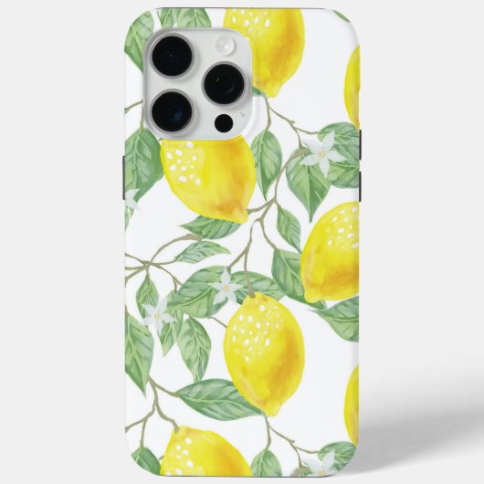 Mooie Gele Citroenen Case-Mate iPhone Case (Achterkant)