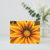 Mooie Gele Gazania Briefkaart (Staand voorkant)