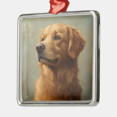 MOOIE GELE GOLDEN RETRIEVER HOND METALEN ORNAMENT (Links)