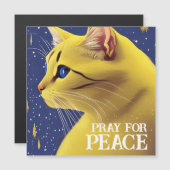 Mooie gele kat met blauwe ogen - oekraïne (Voorkant / Achterkant)