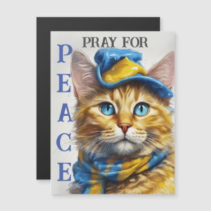 Mooie gele kat met blauwe ogen - oekraïne