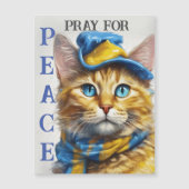 Mooie gele kat met blauwe ogen - oekraïne (Voorkant)