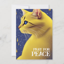 Mooie gele kat met blauwe ogen - oekraïne