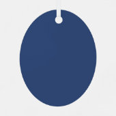 Mooie gele kat met blauwe ogen - oekraïne metalen ornament (Achterkant)