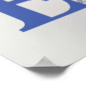 Mooie gele kat met blauwe ogen - oekraïne poster (Hoek)