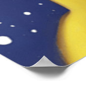 Mooie gele kat met blauwe ogen - oekraïne poster (Hoek)