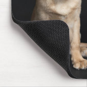 Mooie gele Labrador Retriever 2024 Kalender Muismat (Hoek)