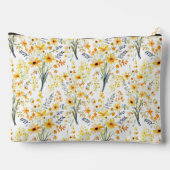 Mooie gele lente wilde bloemen gepersonaliseerd etui (Achterkant)