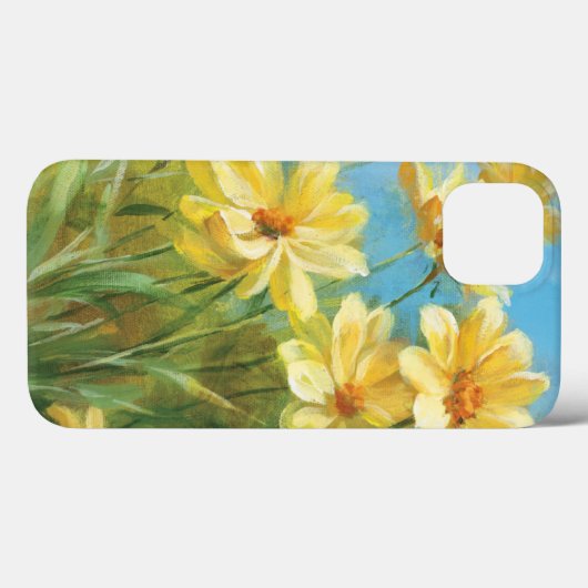 Mooie Gele Madeliefjes Case-Mate iPhone Case (Achterkant (horizontaal))