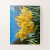 Mooie gele narcissen legpuzzel (Verticaal)