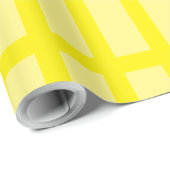 Mooie gele rechthoeken cadeaupapier (Rol Hoek)