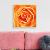 Mooie Gele Roos Bloem Bloemstuk Canvas Afdruk (Insitu (Woonkamer))