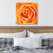 Mooie Gele Roos Bloem Bloemstuk Canvas Afdruk (Insitu (Slaapkamer))