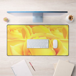 Mooie gele Rose Bureaumat