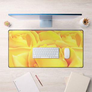 Mooie gele Rose Bureaumat