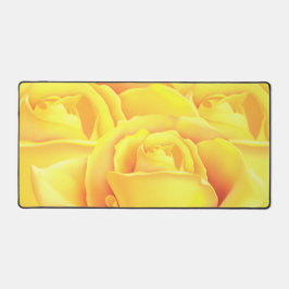 Mooie gele Rose Bureaumat