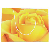 Mooie gele Rose Groot Cadeauzakje (Achterkant)