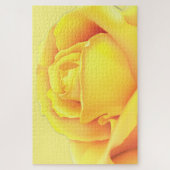 Mooie gele Rose Legpuzzel (Verticaal)