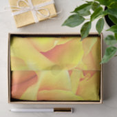 Mooie gele Rose Tissuepapier (Geschenk)