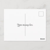 Mooie gele rozen briefkaart (Achterkant)