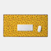 Mooie Gele Rozen Bureaumat (Keyboard & Muis)