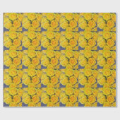 Mooie gele rozen cadeaupapier (Vlak)