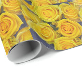 Mooie gele rozen cadeaupapier (Rol Hoek)