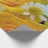 Mooie gele rozen inpakpapier (Hoek)